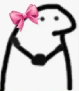 ❕ monigote, lazo, dibujos animados, meme whatsapp sticker