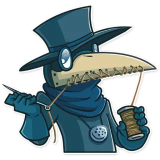 Jean Baptiste Plagouille telegram stickers