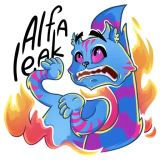 🔥 Alfa leak telegram sticker