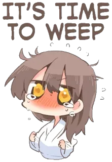 Kancolle Sleep whatsapp stickers