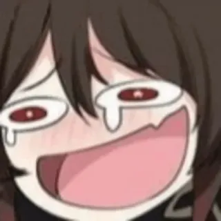 😂 cartoon, anime, expression, funny, meme telegram sticker