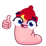 Wormy :: @AuthorStickers telegram stickers