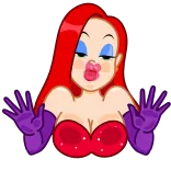 Jessica Rabbit telegram stickers