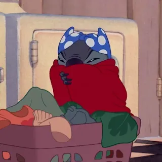 🦇 Stitch Lilo & Stitch schattig, disney, alien, cartoon, verstoppen, was telegram sticker