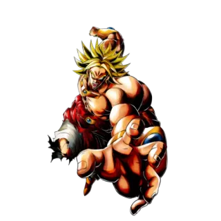 👿 Broly Broly, Dragon Ball Z, Anime, Manga, Super Saiyajin, Kämpfer, Cartoon, Energie-Attacke telegram sticker
