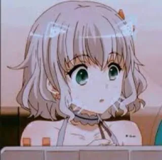 🌟 アニメ, 漫画, 女の子, 可愛い, ステッカー, マンガ telegram sticker