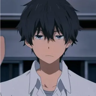 🖤 Anime, Garçon, Personnage, Haitam, Dessin animé telegram sticker