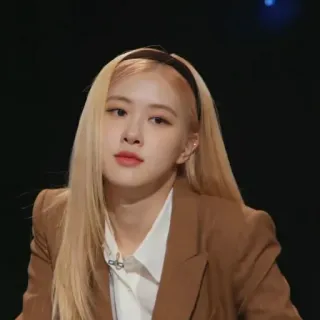 😐 Rose Роуз, Blackpink, Певица, Kpop, Знаменитость, Женщина telegram sticker