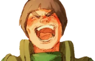 😂 Might Guy Naruto อนิเมะ, นารูโตะ, ไมโตะ ไก, ตลก telegram sticker