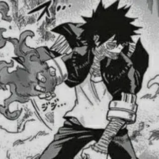 ⚡️ Dabi My Hero Academia 애니메이션, 만화, 불, 빌런, 초능력, 다비, 나의 히어로 아카데미아 telegram sticker