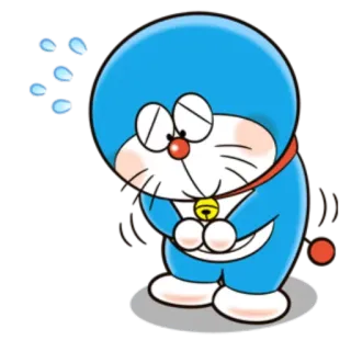 ☺️ Doraemon Anime, Katze, Roboter, Cartoon telegram sticker