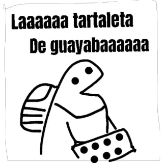 😫 Laaaaaaa tartaleta
De guayabaaaaaaa dessert, tart, food, guava telegram sticker