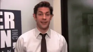 😬 Jim Halpert The Office the office, jim halpert, john krasinski, funny, comedy telegram sticker