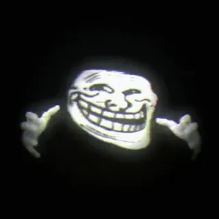 😡 Trollface Meme, Troll, Internet, Hài hước, Hoạt hình telegram sticker