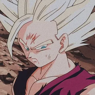 🔥 Gohan Dragon Ball Z 动漫, 悟饭, 龙珠Z, 角色, 孙悟饭, 赛亚人 telegram sticker