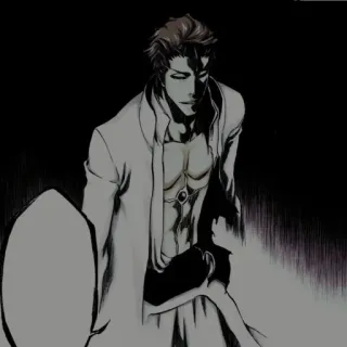 🧬 Sosuke Aizen Bleach Anime, Manga, Aizen, Sosuke, Villano telegram sticker