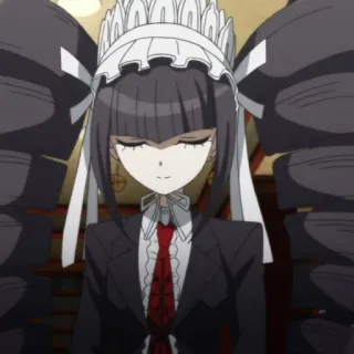 🃏 Celestia Ludenberg Danganronpa Anime, Personagem, Gótico, Fofo telegram sticker
