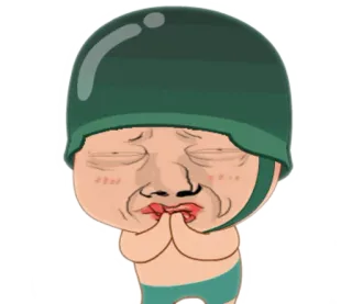 😗 quân đội, binh lính, mũ bảo hiểm, hoạt hình, chiến đấu, chiến tranh telegram sticker