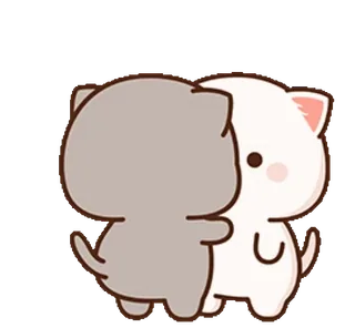 😡 고양이, 사랑, 귀여운, 만화, 동물, 귀여움 whatsapp sticker