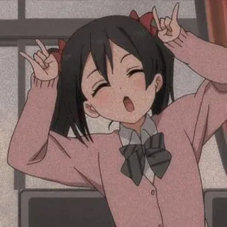 💛 Nico Yazawa Love Live! Anime, Idol, Carino, School Idol, Nico, Yazawa, Love Live! telegram sticker