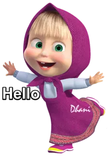 Barbie Grls - Greetings ! whatsapp stickers