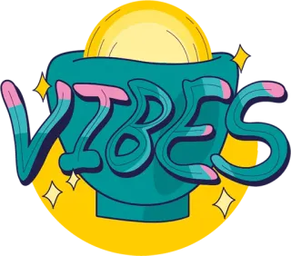 🏄‍♂️ VIBES Ambiance, Positif, Graphique, Tendance, Soleil telegram sticker