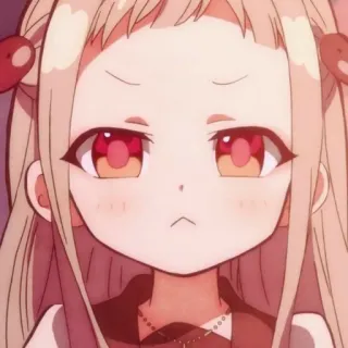 🥬 Yashiro Nene Toilet-bound Hanako-kun Anime, Manga, Yashiro Nene, Toilet-Bound Hanako-kun, Personnage, Mignon telegram sticker