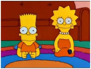 😲 Bart Simpson The Simpsons cartoon, simpsons, bart simpson, lisa simpson, animated, sitcom, tv show telegram sticker