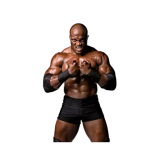😁 Bobby Lashley wwe, catch, sports, bodybuilder, musclé telegram sticker