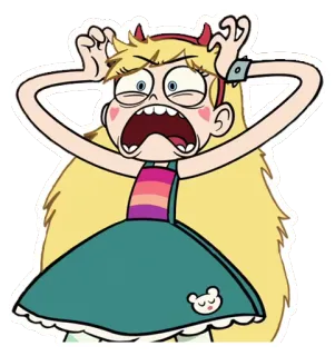 😵 Star Butterfly Star vs. the Forces of Evil Cartoon, Prinzessin, Magie, Stern, Schmetterling whatsapp sticker