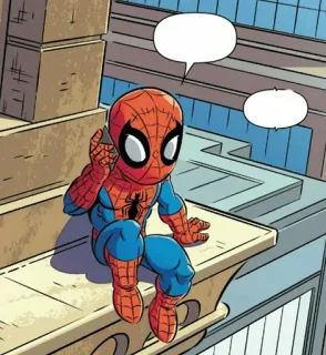 🕸 Spider-Man super-herói, quadrinho, Marvel, aranha, desenho animado telegram sticker