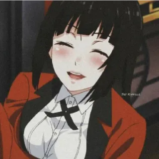 Kakegurui whatsapp stickers