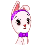 Bowtie Bunny | @Premium_Emojis_Telegram telegram emojis ☺️