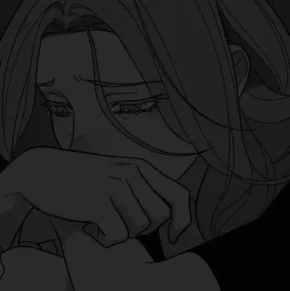 📓 Traurigkeit, weinen, Anime, emotional, deprimiert, Trauer, verärgert telegram sticker