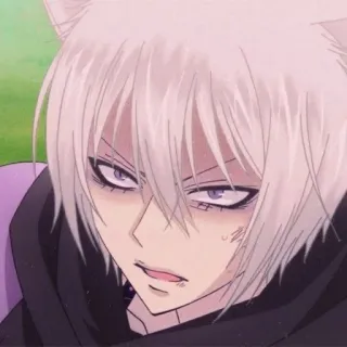 😒 Tomoe Kamisama Kiss anime, renard, oreilles, kamisama kiss, tomoe telegram sticker