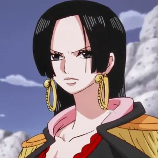 🥂 Boa Hancock One Piece 애니메이션, 원피스, 보아 행콕, 캐릭터, 팬아트, 만화 telegram sticker