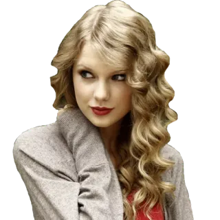 😒 Taylor Swift chanteur, blonde, portrait, célébrité, femme, musique telegram sticker