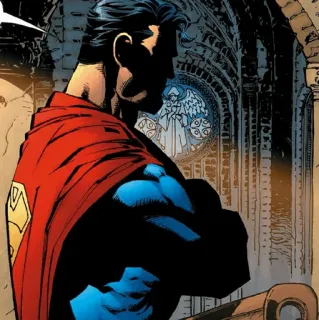 💎 Superman Superheld, Comic, DC, Krypton, Stahlmann telegram sticker
