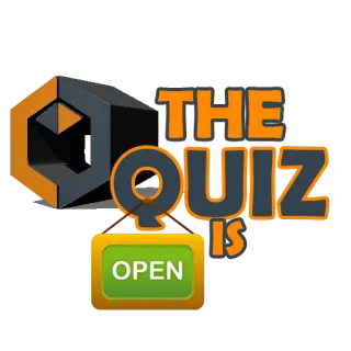 ✅ THE QUIZ IS OPEN Викторина, Открытый, Игра, Развлечения, Вопросы, Викторина telegram sticker