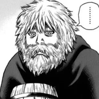 ⚔ Thorfinn Vinland Saga Anime, Manga, Vinland Saga, Thorfinn, Viking telegram sticker
