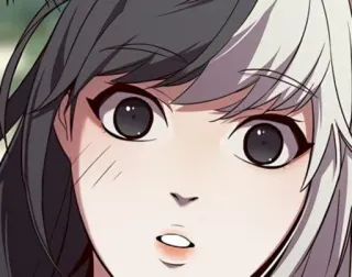 🐈 Anime, Manga, Dibujos animados, Retrato, Chica, Mujer, Cara, Lindo telegram sticker