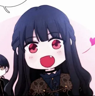 🔸 anime, chibi, cartoon, cute, girl, manga, character telegram sticker