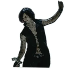 🕺 V Devil May Cry 5 devil may cry, devil may cry 5, v, spiel, videospiel telegram sticker