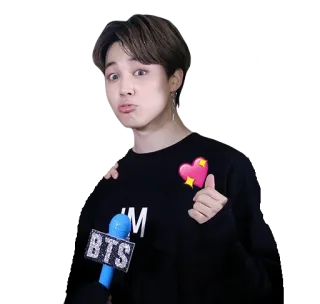 ❤️ Jimin I'M BTS K-Pop, BTS, Jimin, Koreanisch, Sänger, Musik telegram sticker