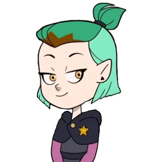 😏 Amity Blight The Owl House cartoon, character, amity blight, the owl house, animation, witch telegram sticker