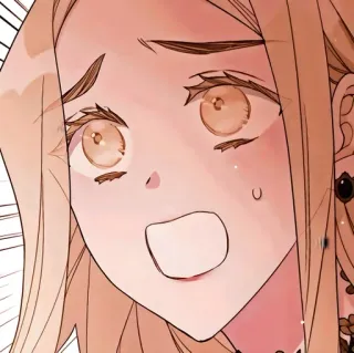🫖 Anime, Manga, Kreskówka, Zszokowany, Zaskoczony, Wyraz, Kobieta telegram sticker