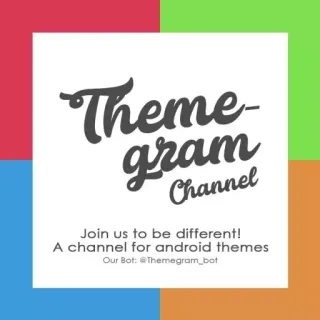 🆔 Theme-gram Channel
Join us to be different!
A channel for android themes
Our Bot: @Themegram_bot android, 테마, 채널, telegram, 봇, themegram telegram sticker