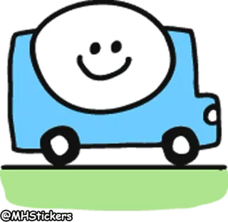 @MHStickers Spoiled Smile Person Rabbit Doodles Emoji telegram stickers
