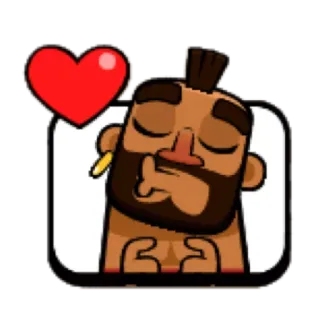 😘 sticker, amour, émoticône, coeur, homme whatsapp sticker