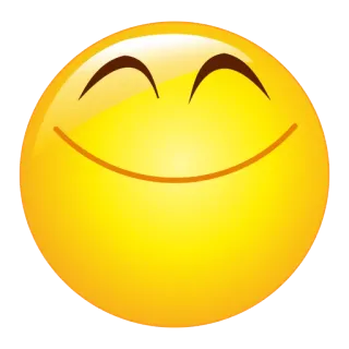 😊 Smiley, Emoji, Heureux, Sourire, Jaune, Visage whatsapp sticker